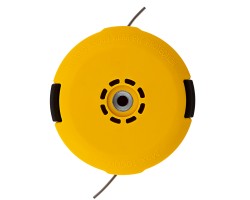 Катушка универсальная триммерная, гайка М10 х 1.25, М8, М12, винт М8-М10, левая резьба, шаг 1.5 мм Denzel-foto2