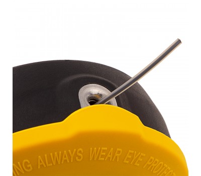 Катушка универсальная триммерная, гайка М10 х 1.25, М8, М12, винт М8-М10, левая резьба, шаг 1.5 мм Denzel