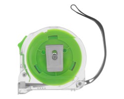 Рулетка Кварц,прозрачный корпус,амортизатор,10 м х 25 мм Сибртех-foto5