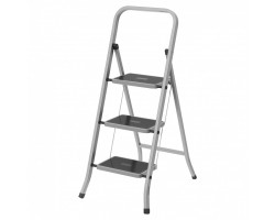 Стремянка 3 ступени, с резиновыми ковриками, Россия Сибртех