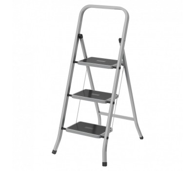 Стремянка 3 ступени, с резиновыми ковриками, Россия Сибртех Стремянка 3 ступени, с резиновыми ковриками, Россия Сибртех