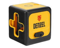 Лазерный уровень DQB, 30 м, зеленый луч, батарейки, сумка Denzel
