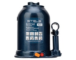 Домкрат гидравлический бутылочный телескопический, 10 т, подъем 180-430 мм Stels-foto3