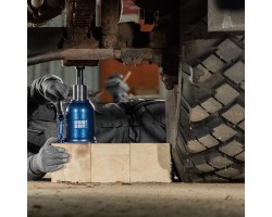 Домкрат гидравлический бутылочный телескопический, 10 т, подъем 180-430 мм Stels-foto17