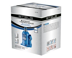 Домкрат гидравлический бутылочный телескопический, 10 т, подъем 180-430 мм Stels-foto6