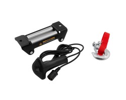 Лебедка автомобильная электрическая LB-2200, 2.2 т, 3.3 кВт, 12 В Denzel-foto11