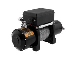 Лебедка автомобильная электрическая LB-2200, 2.2 т, 3.3 кВт, 12 В Denzel-foto2