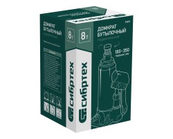 Домкрат гидравлический бутылочный, 8 т, 180-350 мм Сибртех-foto6