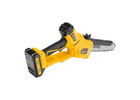 Цепная мини-пила аккумуляторная бесщет., СCS-200BL, шина 200 мм, Li-Ion, 20 В Denzel-foto7