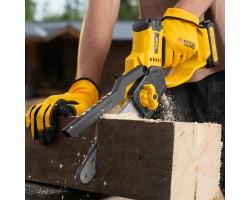 Цепная мини-пила аккумуляторная бесщет., СCS-200BL, шина 200 мм, Li-Ion, 20 В Denzel-foto46