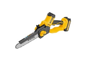 Цепная мини-пила аккумуляторная бесщет., СCS-200BL, шина 200 мм, Li-Ion, 20 В Denzel-foto6
