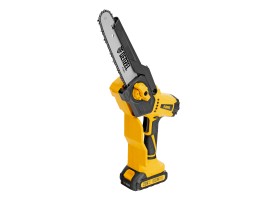 Цепная мини-пила аккумуляторная бесщет., СCS-200BL, шина 200 мм, Li-Ion, 20 В Denzel-foto5