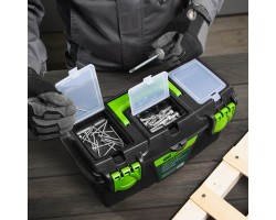 Ящик для инструментов 16”, с органайзерами Сибртех-foto12