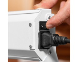 Конвектор электрический плинтусный ATRIC-450, 230 В, 450 Вт, ТЭН Denzel-foto18