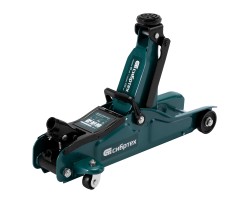 Домкрат гидравлический подкатной, 2 т, 85-330 мм, низкий подхват, в пласт. кейсе Сибртех-foto8