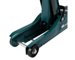 Домкрат гидравлический подкатной, 2 т, 85-330 мм, низкий подхват, в пласт. кейсе Сибртех-foto14