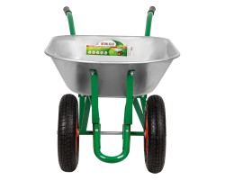 Тачка садовая, два колеса, грузоподъемность 170 кг, объем 78 л Palisad-foto7