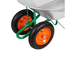 Тачка садовая, два колеса, грузоподъемность 170 кг, объем 78 л Palisad-foto9