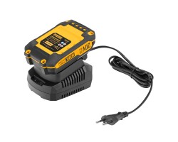 Портативная аккумуляторная газонокосилка CLM-22, Li-ion, 20В, 220 мм // Denzel-foto17