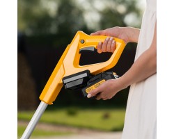 Портативная аккумуляторная газонокосилка CLM-22, Li-ion, 20В, 220 мм // Denzel-foto22