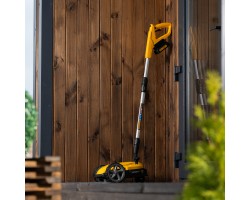 Портативная аккумуляторная газонокосилка CLM-22, Li-ion, 20В, 220 мм // Denzel-foto20