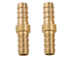 Штуцер "елка" двусторонний соединительный под шланг 10 мм, 2 шт, Stels