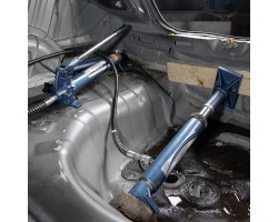 Растяжка гидравлическая, 10 т, набор из 17 предметов, 7 сменных насадок, в металлическом кейсе Stels-foto21