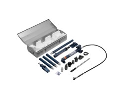 Растяжка гидравлическая, 10 т, набор из 17 предметов, 7 сменных насадок, в металлическом кейсе Stels-foto12