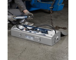 Растяжка гидравлическая, 10 т, набор из 17 предметов, 7 сменных насадок, в металлическом кейсе Stels-foto16