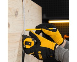 Рулетка 3м х 16мм, автоматич. фиксац., нейлон. покрытие, магнит. зацеп, двухстор. разметка Denzel-foto9