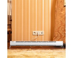 Конвектор электрический плинтусный ATRIC-300, 230 В, 300 Вт, ТЭН Denzel-foto16