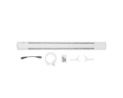 Конвектор электрический плинтусный ATRIC-300, 230 В, 300 Вт, ТЭН Denzel-foto2