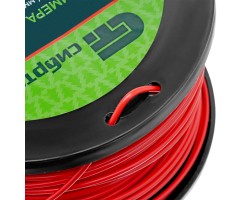 Леска для триммера круглая, на DIN катушке, 2.4 мм х 160 м, Сибртех-foto5