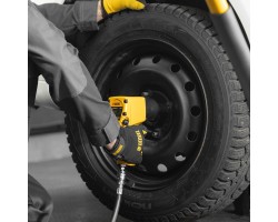 Ударный пневмогайковерт IW860+набор головок, 1/2", 7000 об/мин, 868 Нм Denzel-foto22