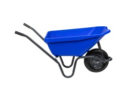 Тачка садово-строительная с пластиковым корытом, грузоподъемность 175 кг, объем 90 л Сибртех-foto6