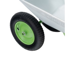 Тачка садовая, 2-х колесная, грузоподъемность 120 кг, объем 65 л Сибртех-foto8