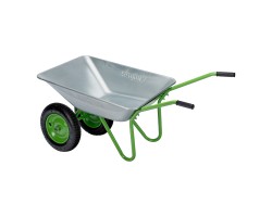 Тачка садовая, 2-х колесная, грузоподъемность 120 кг, объем 65 л Сибртех-foto3