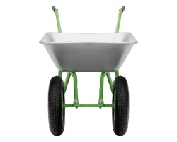 Тачка садовая, 2-х колесная, грузоподъемность 120 кг, объем 65 л Сибртех-foto6