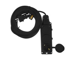 Удлинитель-шнур силовой Top Series, КГТТ, 10 м, 3 розетки, 3 x 1,5 мм Denzel-foto2