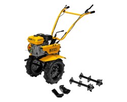 Мотоблок DPT-170S, 7 л.с., ремен.сцеп, фрез 3х4, ШОМ, передачи 2В/1Н// Denzel 