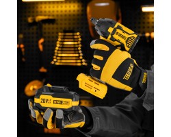 Гайковерт ударный аккумуляторный бесщет. CIWH-BL-20-350, Li-Ion, 20 В// Denzel-foto23