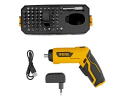 Отвертка аккумуляторная CSH-3.6, 54 биты, Li-Ion, 3,6 В// Denzel-foto2