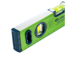 Уровень алюминиевый УСМ-0,5-300, фрезерованный, 3 глазка, магнитный, 300 мм Сибртех-foto5