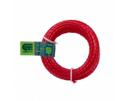 Леска для триммера квадратная витая, 3.0 мм х 10 м, Сибртех