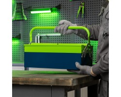 Ящик для инструмента, 430 х 200 х 160 мм, три секции, металлический Сибртех-foto10