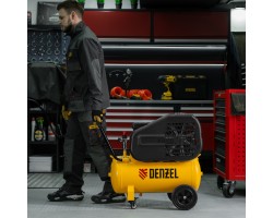 Компрессор воздушный рем. привод BCI 2100/50, 2,1 кВт, 50 литров, 400 л/мин Denzel-foto52