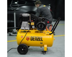 Компрессор воздушный рем. привод BCI 2100/50, 2,1 кВт, 50 литров, 400 л/мин Denzel-foto55