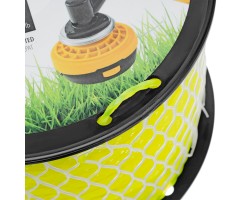 Леска для триммера витой квадрат, 3,0мм х 163м, на DIN катушке FLEX CORD Denzel-foto5