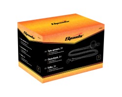 Таль цепная, 3 т, H подъема 3 м, расстояние между крюками 470 мм Sparta-foto9