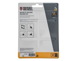 Набор из 4 магнитных фиксаторов для сварочных работ Denzel-foto7